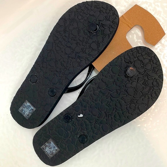 🆕 Roxy Ltd Edition Pride/Rainbow Women’s Classic Logo Flip-Flop Sandals - Picture 5 of 7